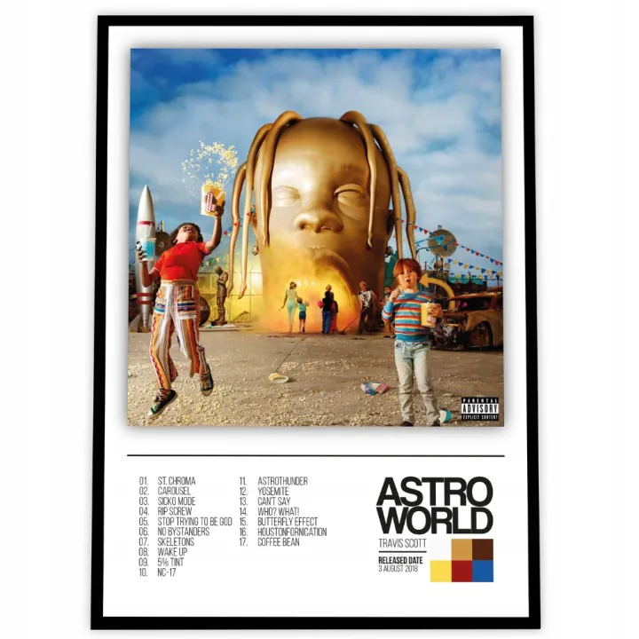 Plakat Travis Scott Astroworld
